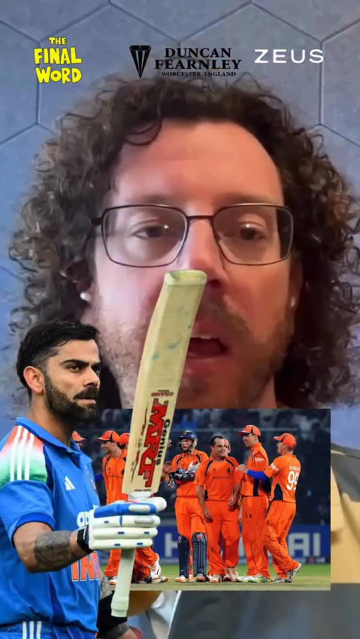 “Virat Kohli is scared of the Dutch. The land of dykes, windmills and tulips is just too much for India’s superstar.”