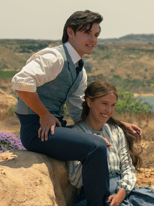 Enola Holmes is back on the case, and it looks like wedding bells may be ringing! 🔎💍

Netflix just released first-look photos of Millie Bobby Brown and Louis Partridge in 'Enola Holmes 3,' coming to Netflix on July 1, and we couldn't be more excited. 

Photos: Netflix