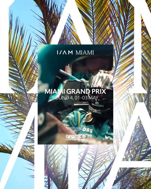The global tour gets going again. 
Next up, Miami.

#MiamiGP