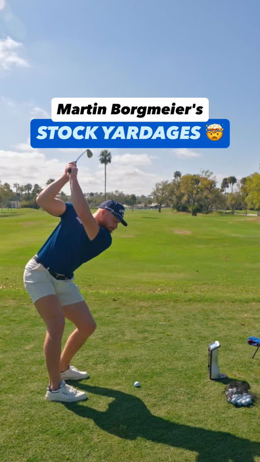 What club does @martinborgmeier hit farther than your driver? 💪 Outrageous numbers here from The German Hammer 🤯
