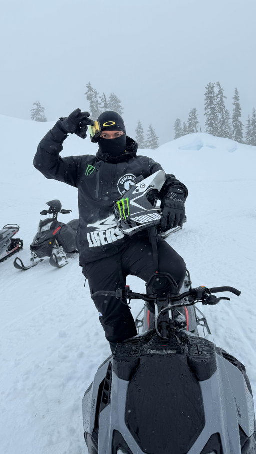 I haven’t shredded in so long 😂🔥 Backcountry Snowmobiling in Whistler