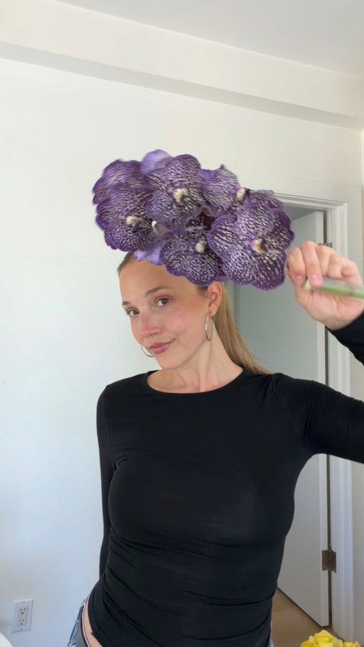 my faves are the purple orchids 😍🥹💜