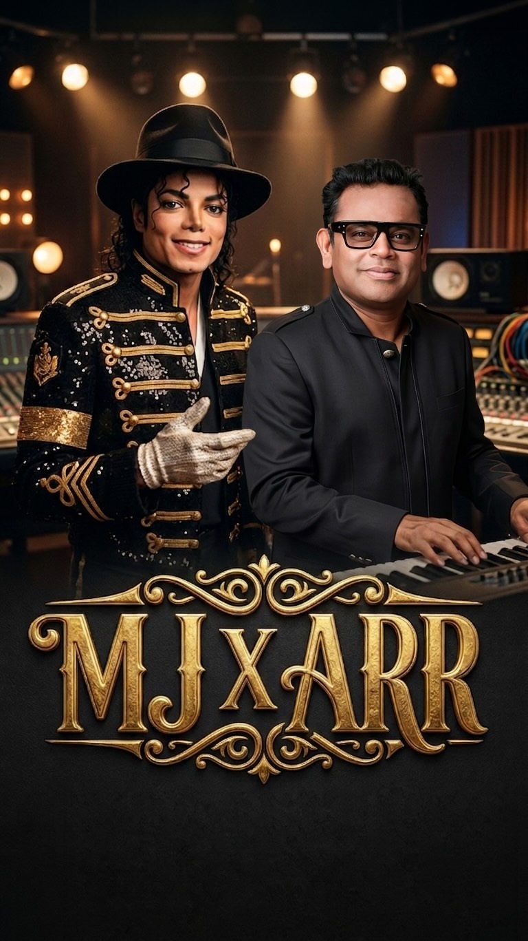 BAD X CHANDRALEKHA 
.
From Michael Jackson to A. R. Rahman - the influence is real. You can hear it in the beats, the layers, the vibe. Some legends don’t just inspire, they redefine sound.
.
@arrahman @michaelmovie @michaeljackson @jaffarjackson 
#MJxARR #ARRahman #MichaelJackson #KingOfPop #MozartOfMadras