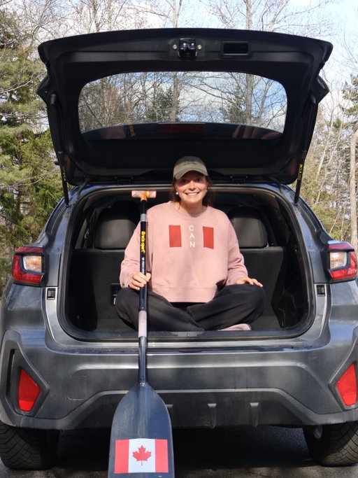 With my @steelesubaru Crosstrek, I never have to worry about fitting all my paddling gear🚣‍♂️! From packing paddles, laying down and even stretching, there is room for it all!!

#steelesubaru #crosstrek #teamcanada