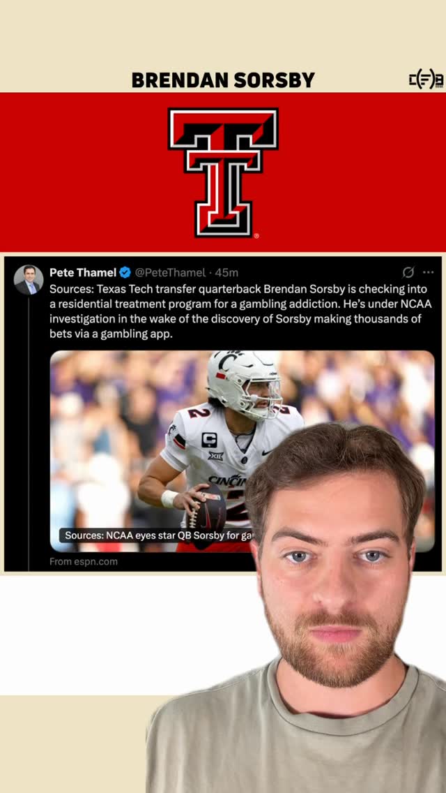 Will Brendan Sorsby play this season? 

#cfbudge #cfb #football #texastech