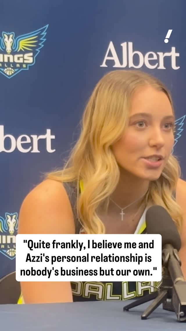 Paige Bueckers addresses Azzi Fudd’s addition to the Dallas Wings.