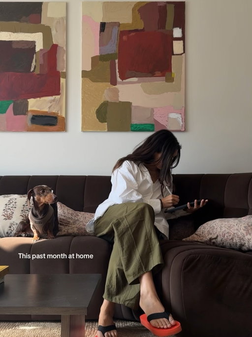 April at home 🌼🏠 
p.s. the snacks on slide 11 are sooo insanely good I highly recommend - creamy jalapeño crisps and pistachio choc covered dates