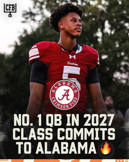 NO. 1 QB RECRUIT IN THE COUNTRY ELIJAH HAVEN ANNOUNCED HE’S COMMITTING TO ALABAMA 🔥 

Tuscaloosa’s new QB1 is LOADING ⏳

(via @d_rench, @elijah.haven5, @sportsillustrated, 📸: thekcfilms) 

#cfb #collegefootball #ncaafootball #alabamafootball #rolltide