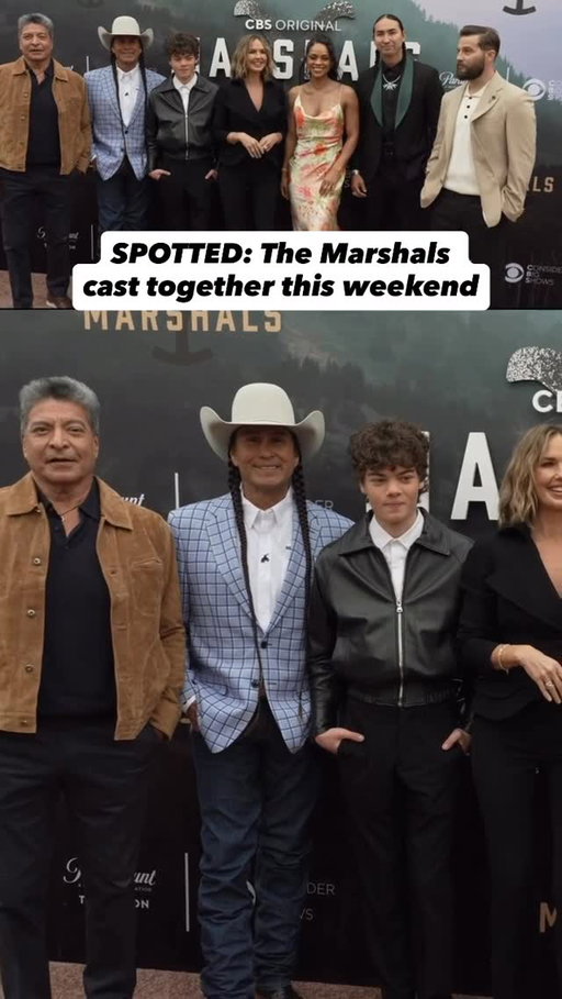 Look who we bumped into over the weekend 👀🤠

📍 Paramount #MarshalsCBS FYC Event