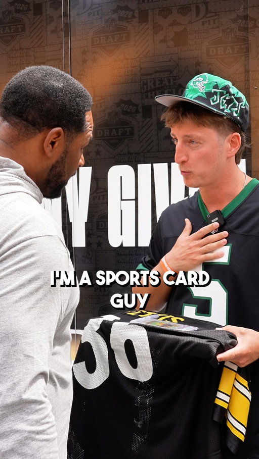 Trading a LEGEND his OWN CARD for an AUTOGRAPH 😳