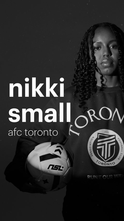 New AFC captain Nikki Small is fired up for Toronto's home opener at BMO Field. ⁣
⁣
⚽️ AFC Toronto vs Halifax Tides⁣
🗓️ Sunday, May 3 | 12PM ET | 1PM AT⁣
📺 NSL YouTube | CBC Gem⁣
⁣
drop the limits presented by @smartwater