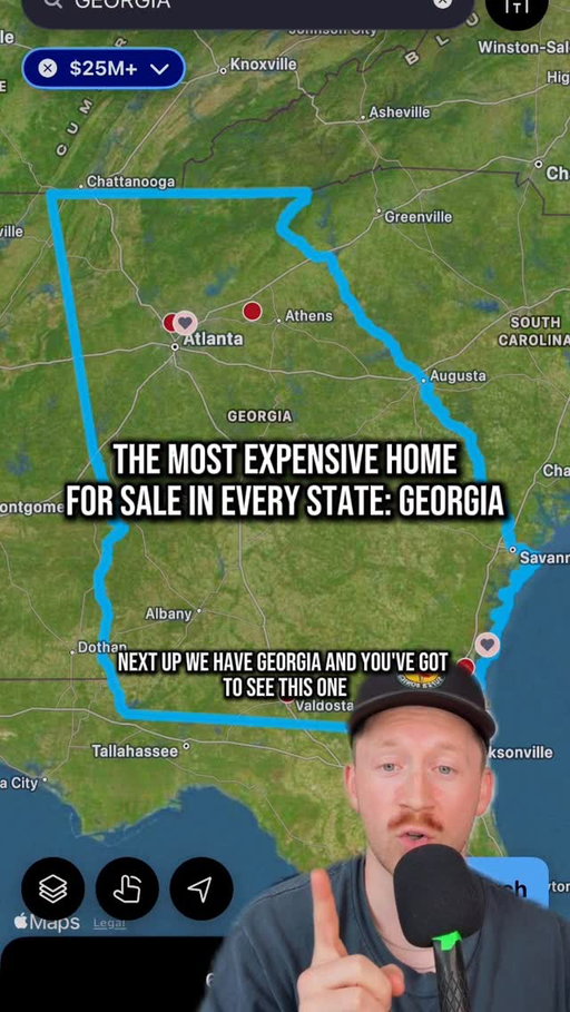 Georgia’s most expensive home for sale! 

The Atlanta White House: @serhantgeorgia 

*Note: 

I do not own any of these photos shown, nor do I have any relationship or agreement with the listing agent or seller (unless stated) I simply make videos on homes I find interesting and cool for the sake of reporting. If you’d like me to tag you or take down any post for any reason I have no problem doing so. thank you :) 

#mansions #house #homedecor #realestate #mansion
