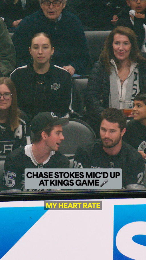 "I'm sitting still, and I'm sweating" 😅

We had @hichasestokes mic'd up at the @lakings #StanleyCup Playoff game 🎙️