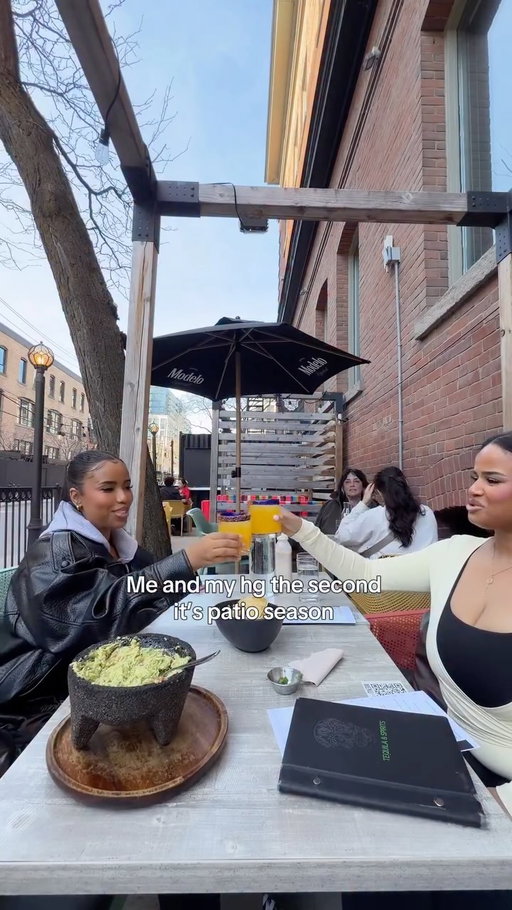 Patio season is among us 🥂 t’wasss

#summer #patioseason #relatable