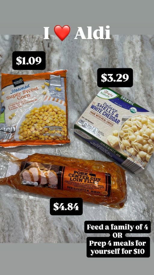 Feed a family of 4, or make yourself 4 meals for $10. Let’s get cooking!