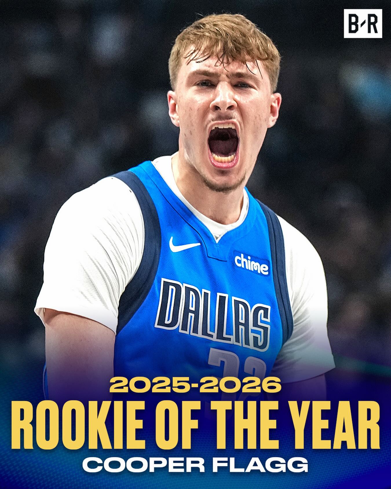 COOPER FLAGG HAS BEEN NAMED 2025-26 ROOKIE OF THE YEAR 🏆🔥

21 PPG, 6.7 RPG, 4.5 APG

FUTURE IS BRIGHT FOR THE MAVS STAR ⭐