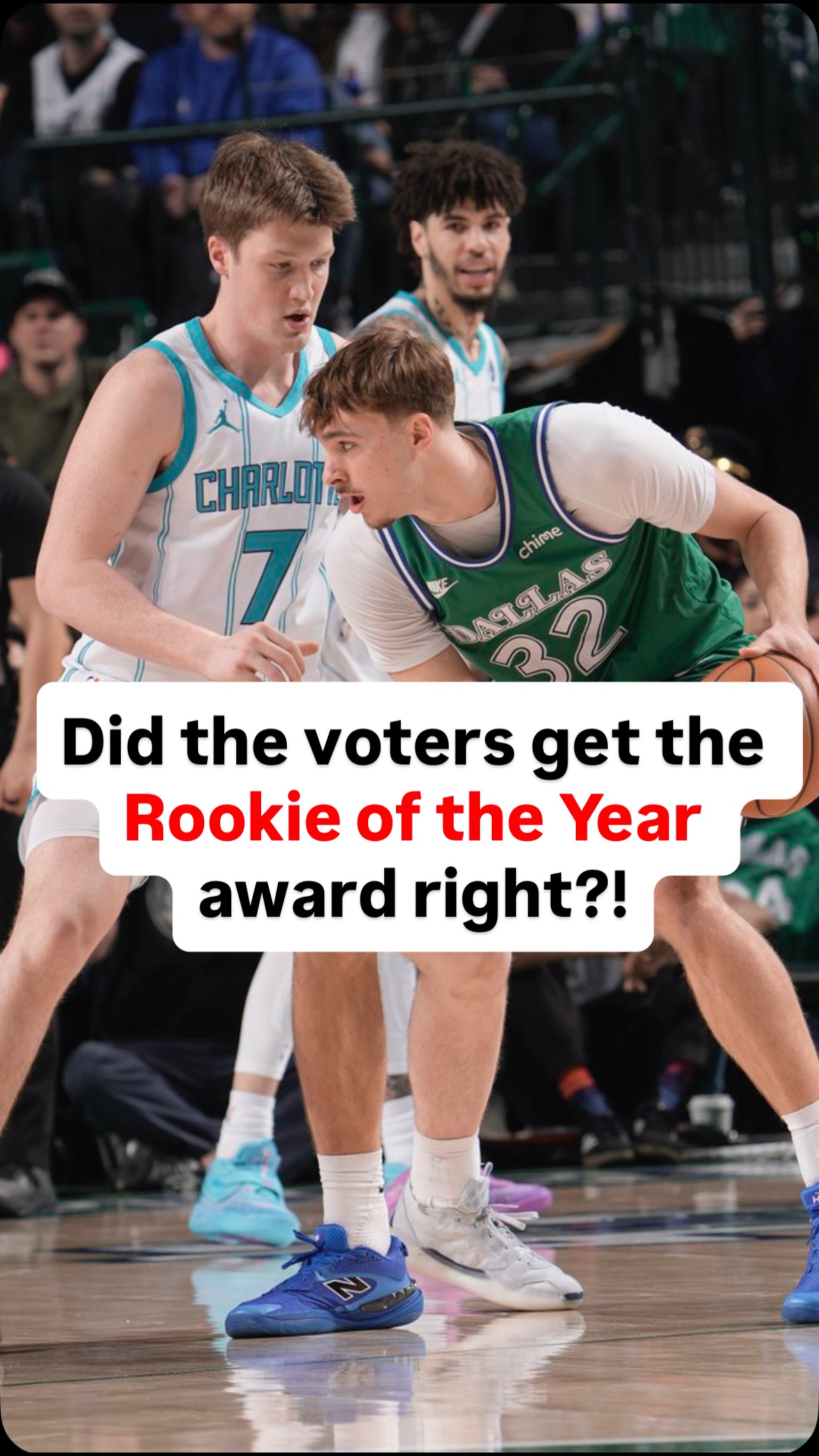 Cooper Flagg wins Rookie of the Year over Kon Knueppel. Was this the right call? #NBA #nbaawards #cooperflagg #konknueppel #dallasmavericks