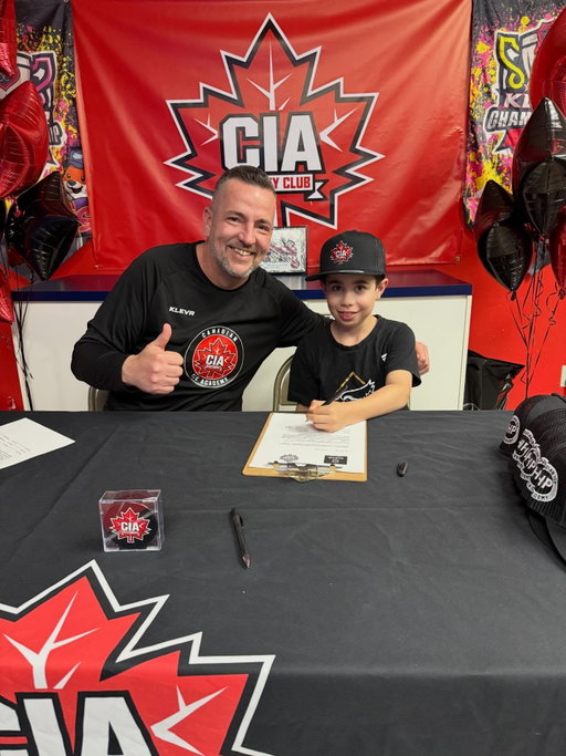 So proud of you Ira!!! We can’t wait to see what your last year in @klevrsuperleague has in store! Let’s go @ciablack2018 !!!! 🏒🥅💙💪🏻 @coachmrh