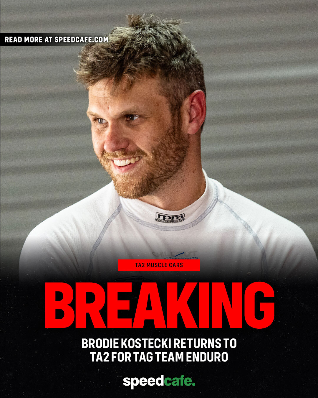 Supercars star returns to TA2 Muscle Cars 💪 

Brodie Kostecki will return to the TA2 Tag Team Enduro at Queensland Raceway this weekend.

Having competed alongside Paul Morris in 2025, Kostecki is this time set to team with Paul’s son Nash.

Kostecki is the latest big name confirmed for an event that will also feature Ryan Wood, Will Davison and Tim Slade.

#repcosc #supercars #ta2