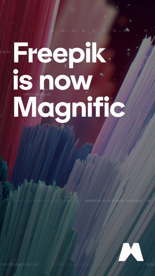 Freepik is now Magnific

One platform to rewrite the rules of creativity