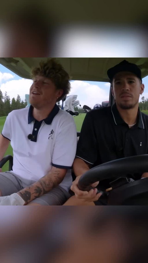 Who do you want to tee it up with this summer? Let em know #golf #dbook #devinbooker #nba