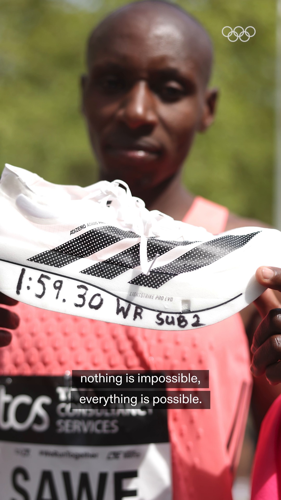 "Nothing is impossible, everything is possible." 🤩

Inspiring words from Kenyan distance runner Sabastian Sawe, who became the first person to run a sub-two-hour marathon in a record-eligible race over the weekend at the London Marathon! 🇰🇪