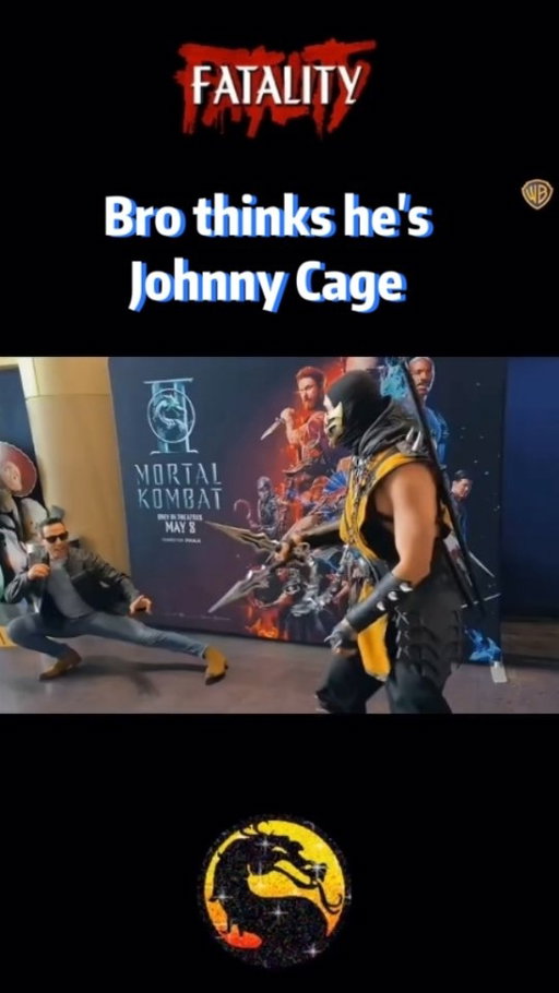 Advanced screening of #mortalkombatmovie and wow. Epic on so many levels. So good seeing some of my favorite characters brought to life, homage to the video game down to so.e camera movements and even better seeing friends be part of something iconic from our childhood.

I may or may not have shown up dressed as Johnny Cage… which somehow turned into being challenged to throw kicks and do splits in jeans... the cosplayers brought it last night 🔥 

Can’t say too much yet… but this one is going to hit home for a lot of fans 👊

A big shout out to my brotha and life of the party @therichardmarshall 

It's SHOWTIME!

@warnerbrosca
@claudio_paola
@djopatrey 
@ariaslegacycreations
@karlurban

#warnerbrospartner #johnnycage  #advancedscreening