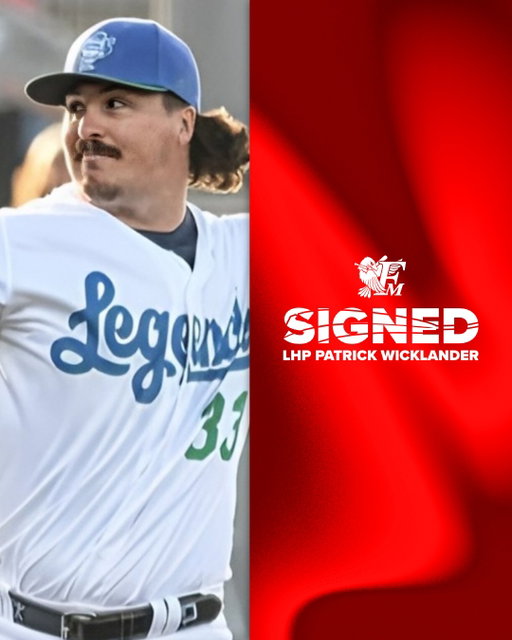 Lefty Patrick Wicklander spent last season in the Atlantic League with the Lexington Legends.

The Arkansas alum previously pitched for four seasons in the Tampa Bay Rays organization.