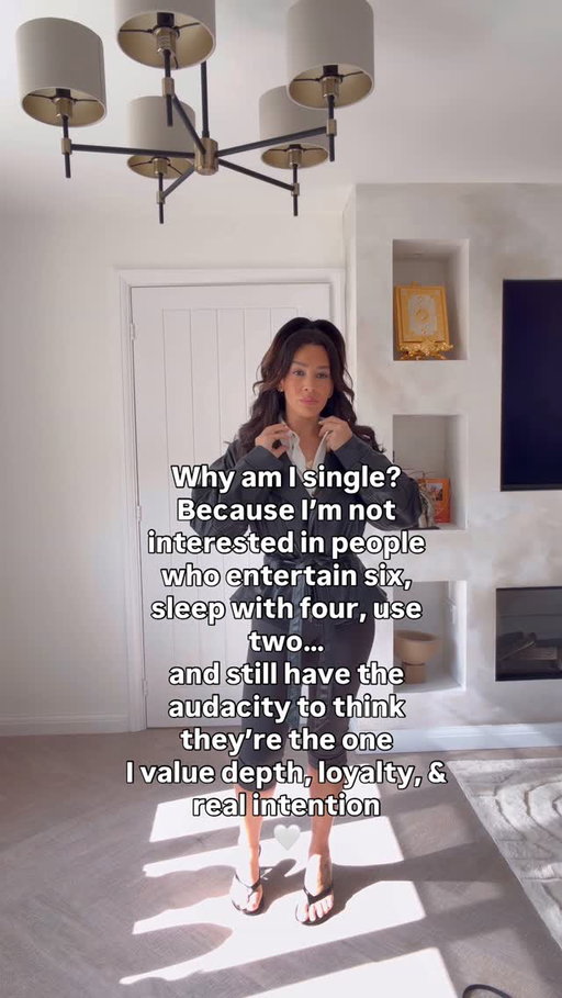 Single… with standards 🧡

Had a proper catch-up with my girl this weekend, talking about men, dating, relationships… all of it. She had me laughing as this is the longest she’s known me SINGLE 🤭 She goes, “You’ve never struggled to get a man, so where’s your head at with it?”

My answer was simple 
It’s not that I can’t have someone… it’s that my standards are high 🤷‍♀️ 😉 

After everything I’ve been through, after putting myself back together piece by piece, I value my peace, my sanity, and the woman I’ve become. I’ve done too much healing, too much inner work, to settle for anything less than what I give myself 🤍🤝

This isn’t arrogance, this is self-respect. 
This is a woman who knows her worth and refuses to shrink for anyone
I want a partner who adds to my life, who brings softness, security, and real love… not someone who drains me, uses me, or makes me question myself🙂‍↕️

We’re not here to be half loved, half chosen, or constantly confused🥹
We’re not here to prove our worth to anyone who can’t see it🥰

Been there. Done that. Never again🫡

Single and content will always beat being with someone and feeling alone.
That’s growth. That’s power. That’s choosing you every single time 🧡