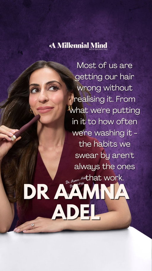 Comment HAIR to watch my full episode with @dermatologist_adel who gives us the hair masterclass you didn’t know you needed, and if you’ve ever worried about hair loss, postpartum shedding, grey hairs, or just want to actually understand your scalp, this episode is going to change the way you look after your hair and maybe finally be what convinces you to leave those greys alone!

If you’re losing hair, confused by the conflicting advice online, or just want to understand what your scalp is actually telling you, this one is for you!