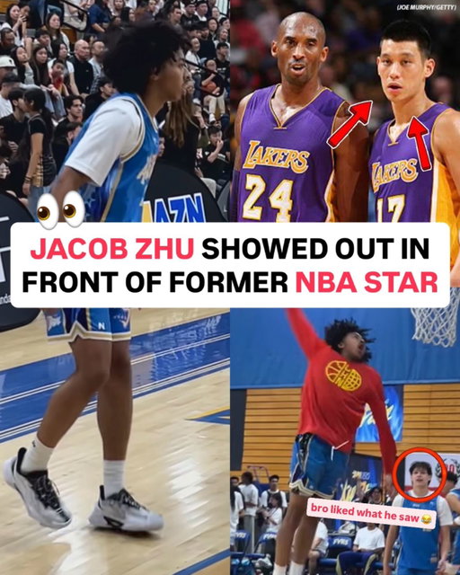Zhu was moving different at the Amazn All-Star Game 👀 @jzhuu__ @amaznhq