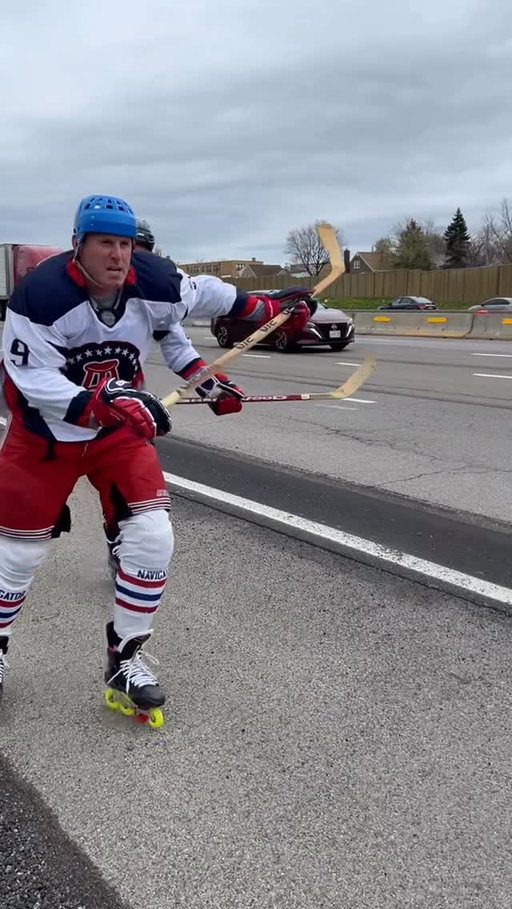 Flights cancelled. Only one way to get to Game 5.