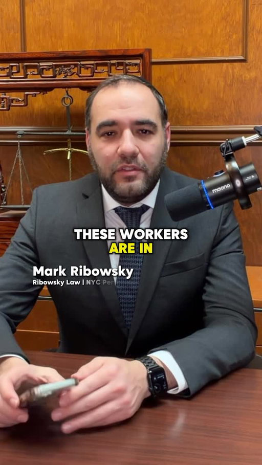 Scaffolding collapses in New York? That’s not just a workers’ comp case.

New York’s Labor Law 240 holds property owners and contractors responsible for gravity-related accidents, including falls, scaffold collapses, and injuries from falling objects.

In many cases, you don’t need to prove negligence. The key question is whether proper safety protections were in place.

New York construction workers have powerful legal protections that most people don’t even know exist.

If you were injured on a job site in NYC, call Ribowsky Law before you do anything else.

#LaborLaw240 #ScaffoldLaw #ConstructionAccident #WorkInjury #NYCLawyer PersonalInjuryNYC QueensLawyer BrooklynLawyer KnowYourRights RibowskyLaw