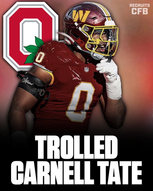 Ohio State star LB Sonny Styles had jokes for Carnell Tate before the NFL Draft started, introducing him at “Jeremiah’s teammate” (swipe) 💀

This video has caught fire on Twitter as just recently Malik Nabers said Carnell wasn’t a No. 1 option in the NFL. 

Obviously they were just joking but really bad timing for this to just now get released after Nabers comments. 😭

Obviously just all jokes from Sonny though. Thoughts? 

(Via Bleacher Report)