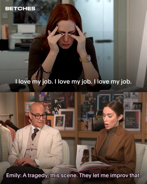Emily Blunt and Stanley Tucci are our favorite in-laws 💖 The stars of “The Devil Wears Prada 2” walked down memory lane for Picture Day and chatted about their most iconic moments and some surprising memories too 👀. Comment PRADA and we'll DM you a link to watch now!

@20thcenturystudios @disney @stanleytucci