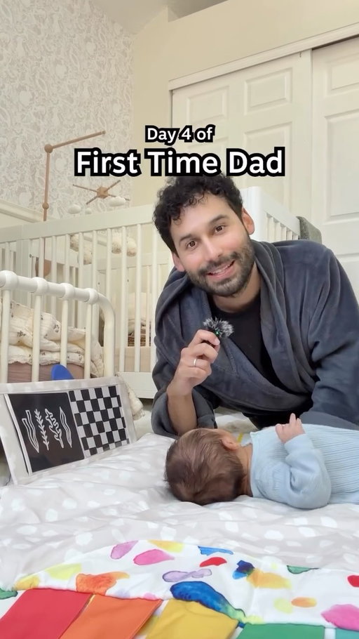 Day 4 - Tummy Time with a Newborn 👶🏽

#newdad #firsttimeparents #newmom #dadlife #fatherhood