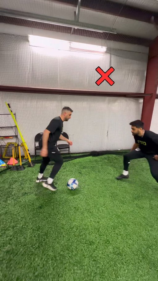 Start beating the defender 1v1 with these tips:

1️⃣ Change your body angles, stop telegraphing your next move, include some deception in your dribbling

2️⃣ CHANGE OF PACE - we can’t say this enough. Having a change of pace is the number 1 way you are going to beat more defenders.

Final3rdsoccer.com 
416-700-4189 
Info@final3rdsoccer.com

#soccer #soccertraining #football #soccerpractice #soccercoach