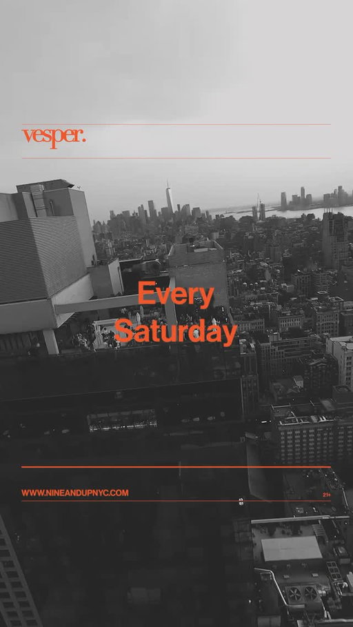 Every Saturday at somewhere nowhere rooftop.
5pm-10pm 

Tickets are live #linkinbio