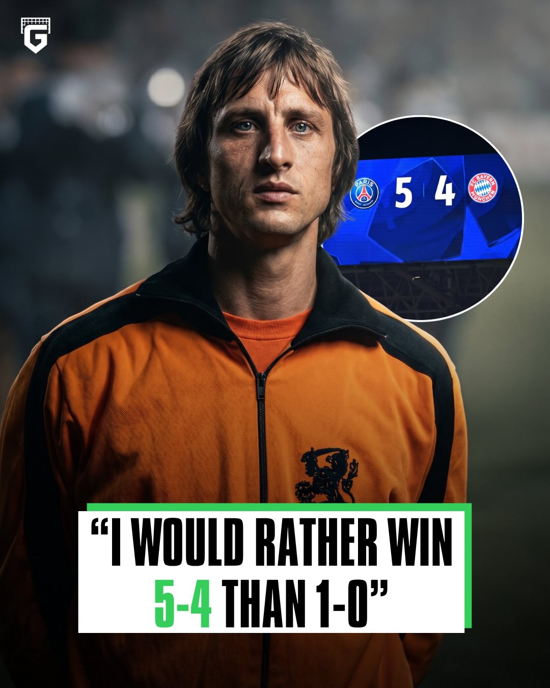 Johan Cruyff was for sure smiling down watching this match from upstairs 🤩

9 goals in a Champions League semi final, the HIGHEST ever…

The best part? Everything is still to play for in the second leg 😍

Not sure I’ve ever witnessed a match THIS GOOD 🍿