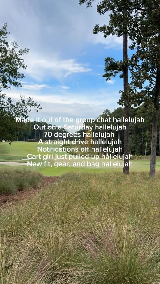 Golf season hallelujah. Tag your golf buddies ⬇️⛳️