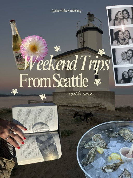 Which one are you taking next?? 💫

____
Seattle hotspots, Seattle guide, weekend trips from Seattle, San Juan islands, Seattle foodie, day trip from Seattle, Bellingham things to do, Seattle summer spots, things to do in Seattle, #seattlelife #seattlegems #seattlefoodie #seattlesummer
