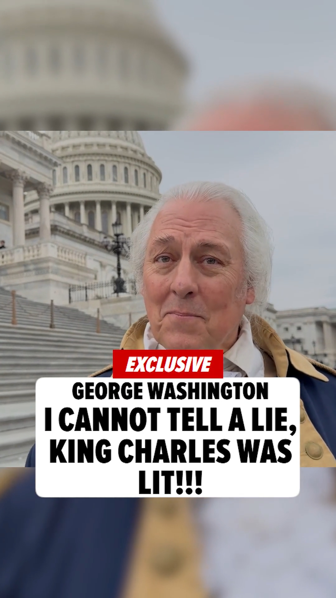 🤝🕊️🌿 Under the category of No Hard Feelings, George Washington himself was an invited guest to watch King Charles address Congress, and he was thoroughly impressed!

FULL STORY AT THE LINK IN BIO.
