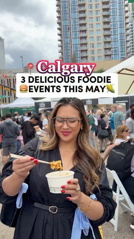 Here are 3 fun foodie events where you can eat, enjoy and discover new flavours! ⬇️🤤

🥕 TASTE THE MARKET May 2-3 @calgaryfarmersmarket

🚚 FOOD TRUCK FESTIVAL May 23 @tasteofcalgary

🌭 DOG DAYS FESTIVAL May 23 - June 6 @dogdaysyyc

Send this to your foodie friends and make a plan to EAT! 😋

P.s. want first dibs on Calgary’s best eats? That’s what our newsletter is for (link in bio)
