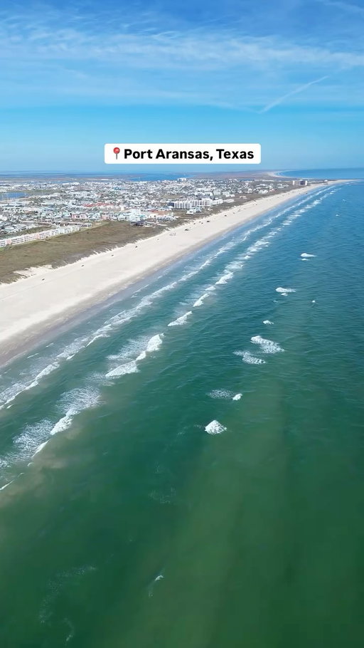 📌 Add this to your Texas travel list 🌊🌴

Follow @thisworldofadventure for more hidden gems and bucket list adventures across the U.S. 🤩

📍 Port Aransas, TX

Port Aransas is an adorable coastal town with beautiful water, world-class fishing, and some seriously good restaurants. 🙌🏼

It’s the kind of place where you slow down, hop on a golf cart, hit the beach or take a fishing trip, and then end your day with fresh seafood and an epic sunset 🌅 

Have you been to Port Aransas? If so, what’s your favorite thing to do while visiting? 🌴🌊

#texastravel #portaransas #portaransastx #usatravel