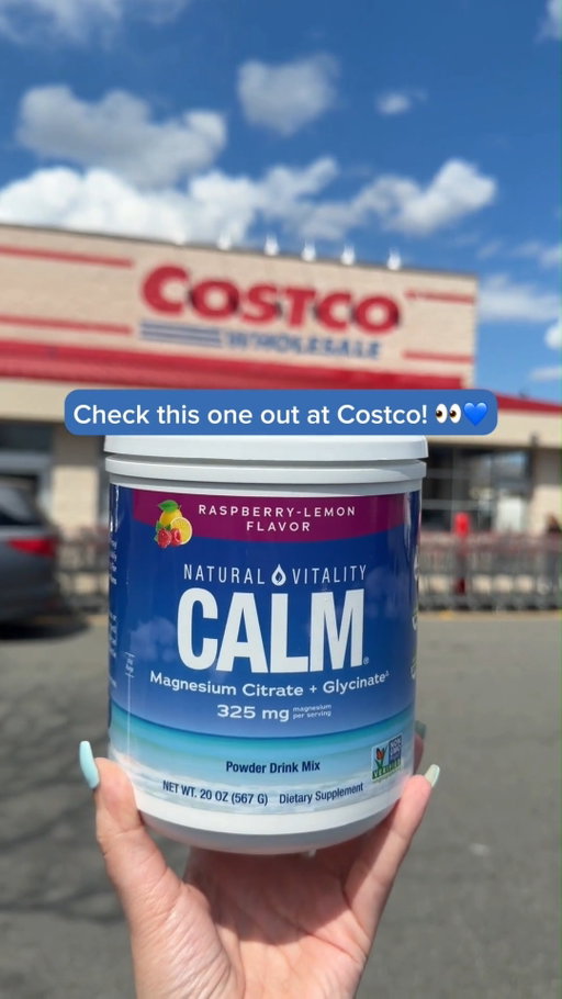 Attention Costco shoppers! 👀 Keep an eye out for this Natural Vitality CALM® favorite, now with Magnesium Citrate + Glycinate💙
 
#naturalvitality #magnesium #calm #costcofinds
 
∆created from Citric Acid and Magnesium Carbonate.