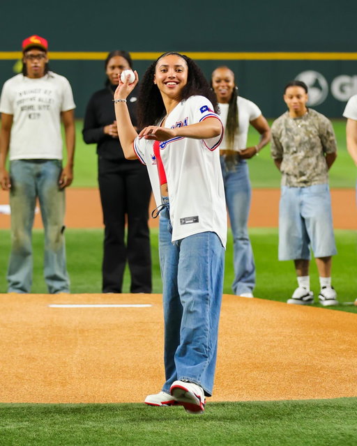 First pitch princess 👑