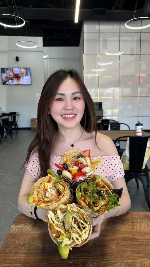 Japanese crepes have officially landed in Washington!! 🎉

@eight_turn_crepe_seattle_wa is having their grand opening May 2–3, featuring a huge variety of both savory and sweet crepes, plus milk teas and smoothies. You can even customize your own—and trust me, these are hefty and super filling!

Promotion Details: 
🎉 BOGO FREE crepes all opening weekend
🎁 FREE Strawberry Banana Crepe for the first 100 guests on Saturday
🎟️ Giveaways (AirPods, Bose speaker, gift cards + more)
💥 Bounceback offer for return visits

📍Eight Turn Crepe, 
470 228th Ave NE, Sammamish, WA, United States, Washington 98074