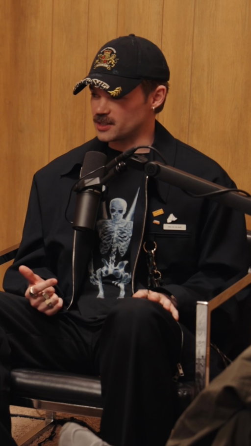 never meet your heroes when you’re (accidentally) h*gh ☠️ ☠️ ☠️ 

I had a great conversation with @tiga and @tia_ho__ this week. I rarely do interviews or podcasts, so this was a fun experience for me. more to come🎙️