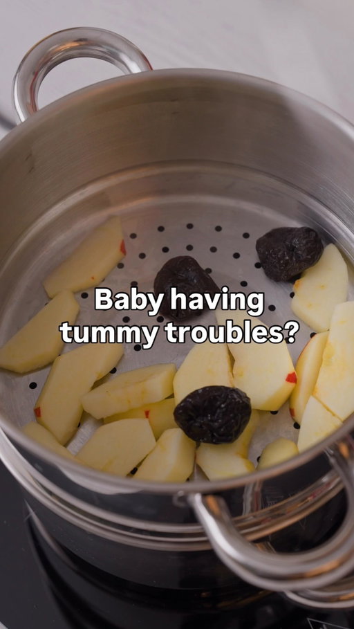 ᴬᴰ Get Things Moving Puree 🍌🍏

My 3-ingredient combo is naturally rich in fibre to help get things moving gently. SAVE this recipe for those times little tummies need a helping hand ✨

Makes 2 portions
From 6 months
Suitable for freezing

Ingredients
—
1 apple, peeled & diced
3 dried prunes
1 banana, sliced

1.	Steam the apple & prunes for 8-10 mins until soft
2.	Blend with the banana until smooth

Tummy troubles can also cause or worsen nappy rash, which is why I’ve been working with @pampersuk_ire to share the importance of keeping baby’s skin dry and protected. 

Pampers 99% Water Baby Wipes are made with 99% water and formulated with a 1% skin-loving lotion to help restore skins’ natural pH. Approved by the Skin Health Alliance, they protect babies’ delicate skin. 

And a well-fitting nappy goes hand in hand with weaning – like Pampers Premium Protection Nappy Pants. The Stop & Protect pocket helps prevent leaks at the back and they feature a super absorbent core that pulls liquid away from baby’s skin. A x

*After use, please bin your wipes, don’t flush them.

#babypuree #babyconstipation #tummytroubles #weaning #baby