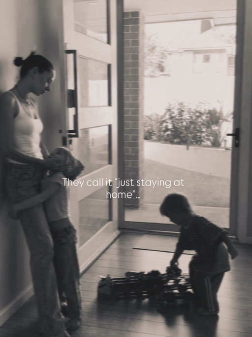 To the mums who are “just at home”…

I see you.

The long days
the mental load
the never-ending giving

It’s invisible to most
but it’s everything to them.

And that matters more than anything 🤍 #motherhood